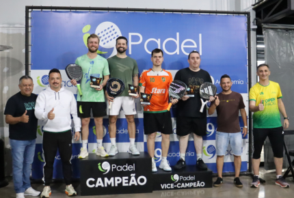 Torneio de Padel reúne 60 duplas em NMT