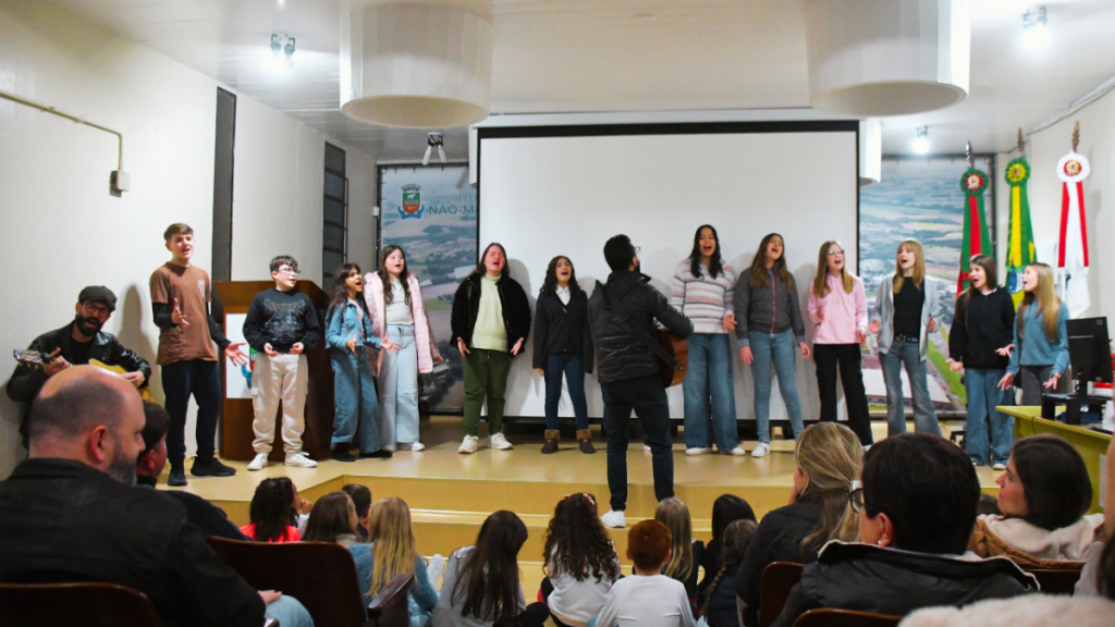 Corais Infantil e Juvenil fazem recital em NMT