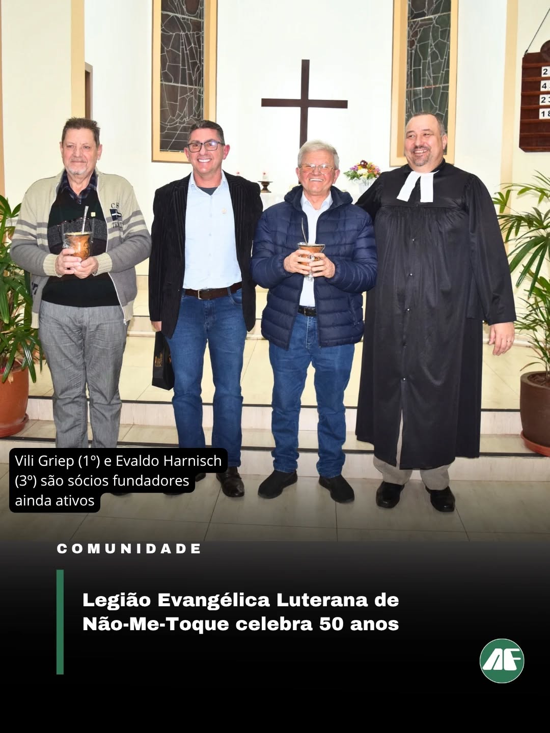 Foi com esperança que os imigrantes alemães deixaram sua pátria há 200 anos, e foi a fé que os manteve com coragem para .