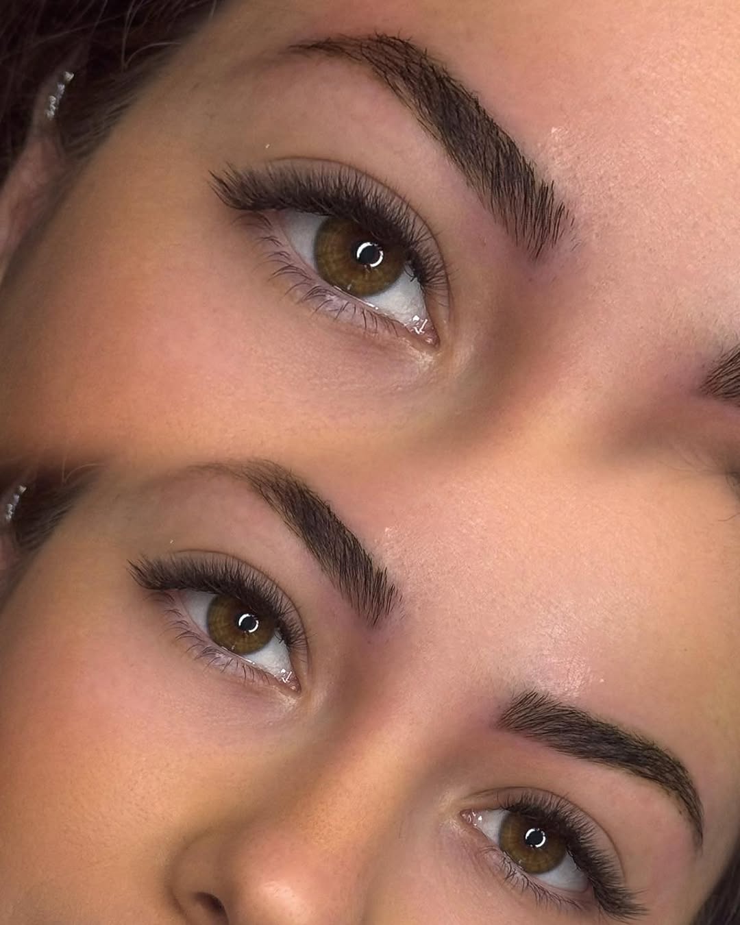Fox eyes marrom e design com henna Combo lindo de cílios e sobrancelhas #extensãodecilios #designcomhenna❤ ...