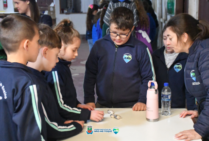 Alunos participam de oficinas de cultura gaúcha