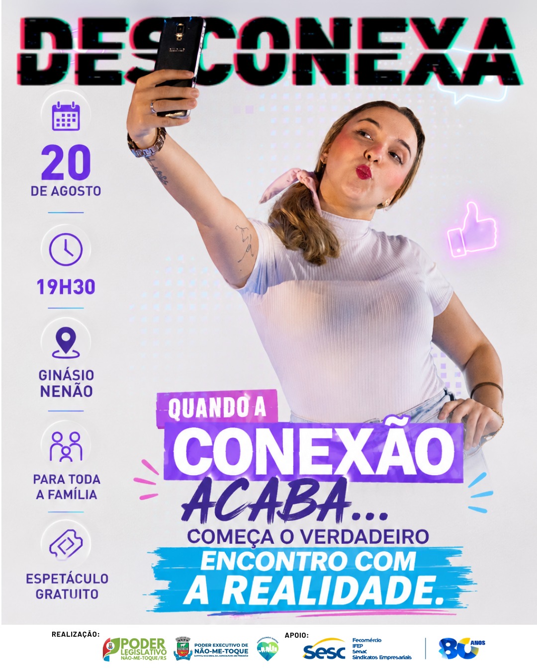 Imagem: Vai ser em Não-Me-Toque e a entrada é gratuita!