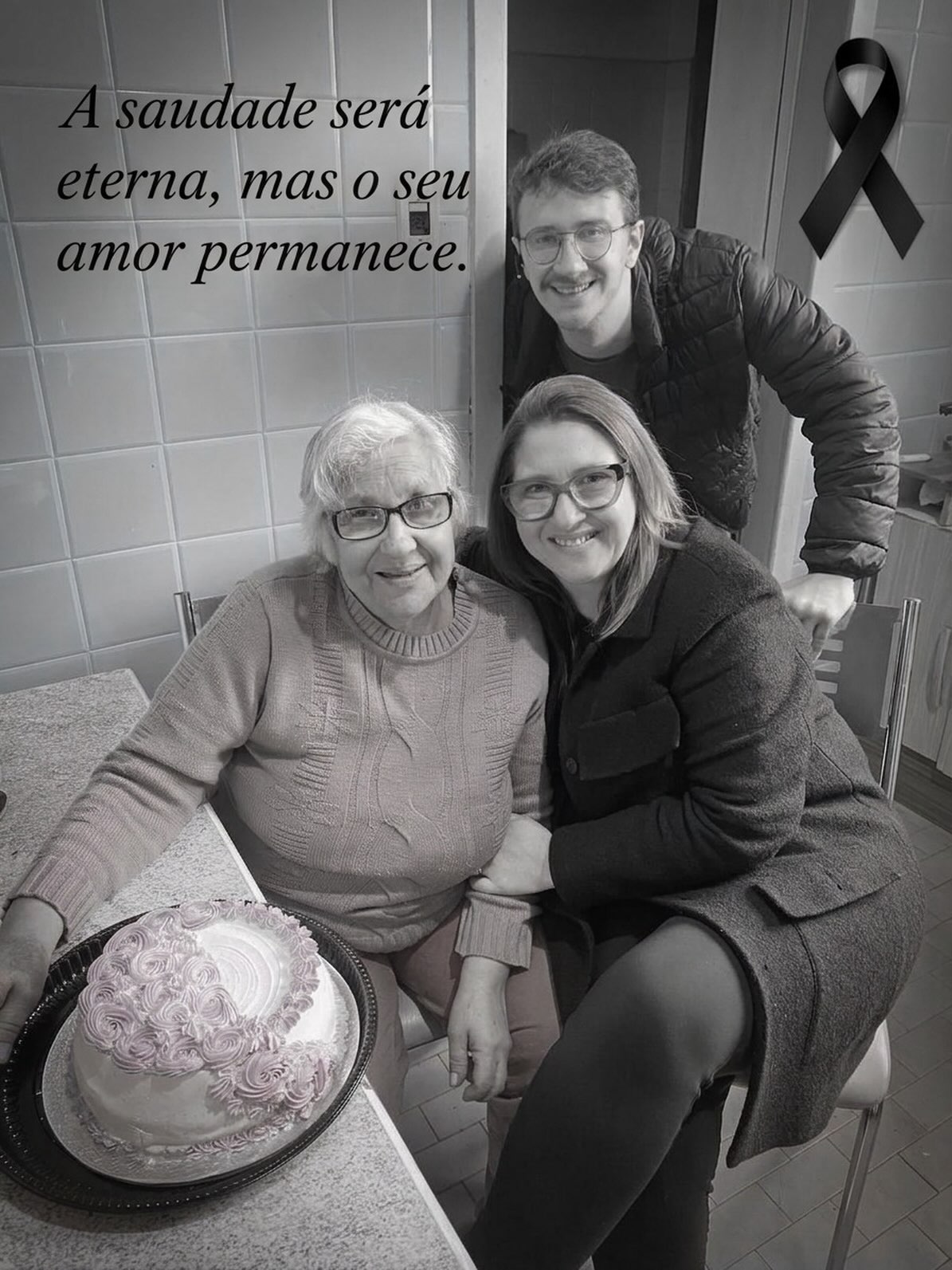 Bom descanso Mãe.